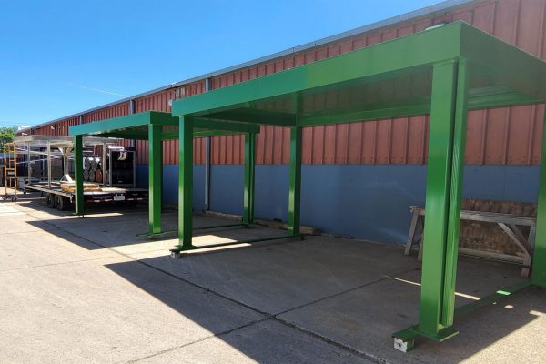 Security Turnstile Canopies